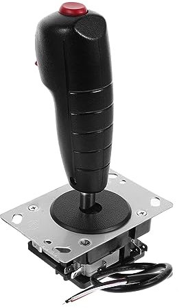 PHENOFICE Joystick De Vuelo Vibración y Control Preciso Para Simulación Pc Accesorio De Consola