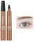 Lightsbetter Waterproof Brow Pen, Magical Waterproof Brow Pen, Hair Stroke Eyebrow Pen, Eyebrow Contouring Pen, 4 Tipped Precise Brow Pen, Microblading Eyebrow Pen 4 Fork Tip (Light Brown)