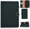 Funda para Kindle Fire 7 2019/2017/2015 de 9ª/7ª/5ª generación, piel sintética, función atril, apagado y encendido automático, funda protectora de visualización multiángulo (verde oscuro)