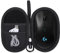 Hartschalen-Reise-Maus-Hülle für Logitech G PRO/G PRO X Superlight/G PRO X Superlight 2 kabellose Gaming-Maus (nur Hülle) (schwarz)