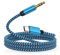 Samsung USB C to 3.5mm Audio Aux Cord Headphone Jack Adapter 3FT Type C to Aux Cord Hi-Fi Car Stereo Braided Audio Cable for Samsung Galaxy A16 5G/A15/A54/A56/S25 Ultra/S24FE/S23/S22,iPhone16,Pixel 9a