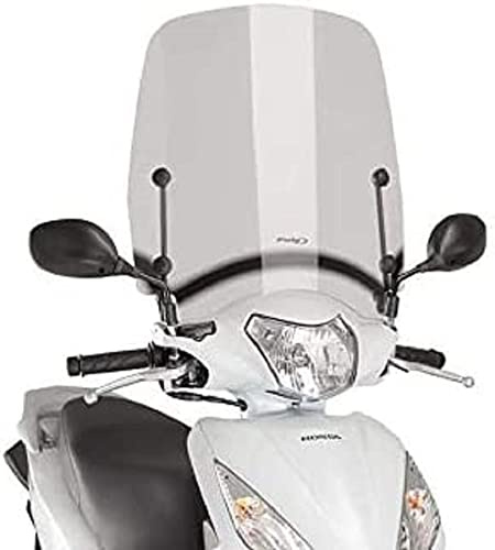 Puig 9342W T.S. Lampenverkleidung aus widerstandsfähigem ABS, Transparent