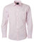 JAMES & NICHOLSON - Homme Chemise Classique Popeline avec Finition Easy Care (L, Rose Clair)