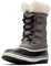 Sorel WINTER CARNIVAL WATERPROOF Schneestiefel für Damen, Grau (Quarry x Black), 41 EU