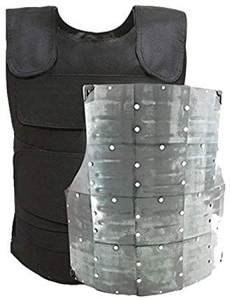 LCSJ Fischschuppen Stichschutzkleidung Adjustable Tactical Vest Messer Sichere Weste Männer Frauen Brustschutz