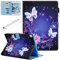 Fancity Custodia per iPad Mini 5 Mini 4, Mini 3 Mini 2 Cover Protettiva, Pelle Intelligente Sveglia/Sonno Custodia con Supporto Slot per Schede Portamatite per iPad Mini 7.9 Pollici, Butterfly