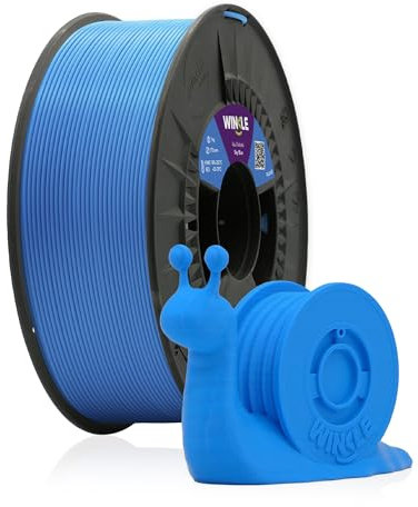 WINKLE PLA HD Filament 2.85mm Himmelblau, 1kg Spule, 3D Drucker Filament Kompatibel mit FDM Druckern, 3D-Druckmaterialien, Maßgenauigkeit +/- 0.05mm, Bioabbaubar Leicht zu Bedrucken