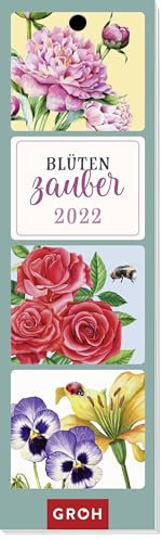 Blütenzauber 2022: Lesezeichenkalender