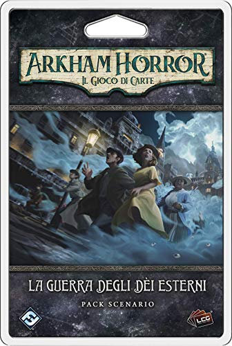 Asmodee - Arkham Horror Das Kartenspiel: Der Krieg der äußeren Götter - Erweiterung Kartenspiel, Edition auf Italienisch