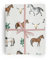 Hoot LeRoux Geschenkpapier, Motiv Westernpferde, gefaltet, 68,6 x 99,1 cm