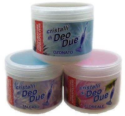 3 Cristalli di Deo Due: Floreale, Ozonato e Talcato (3 pezzi)