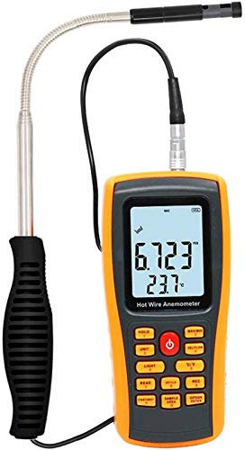 DHF Genneric Anemometer Digital Wind Speed Meter Gauge Air Flow Velocity Measurement Thermometer For Windsurfing Kite Flying Sailing Surfing
