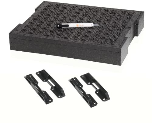 Wfix Schnitteinlagen-Set aus Hartschaum für Sortimo L-BOXX 102 (altes Modell) – EPP-Einsatz zur individuellen Innenraumgestaltung für Geräte und Werkzeuge