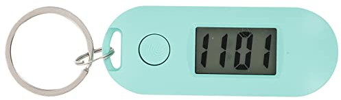 ULTECHNOVO SchlüSselanhäNger-Taschenuhr: Mini-Taschenuhr FüR Krankenschwestern, Elektronisch, FüR KrankenpflegeschüLer, Unisex (GrüN)