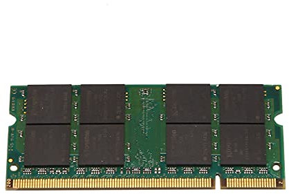 Qwertfeet Memoria RAM per computer portatile DDR2 2 GB 800 MHz PC2 6400 200 pin 1.8V SODIMM per memoria per computer portatile per AMD
