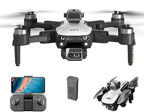 Drohne mit Kamera HD 4K, RC Faltbare FPV WiFi Live Übertragung Drohne für Kinder Anfänger, Headless Modus,Flugbahnflug,Hindernisvermeidung, One Key Start/Landen,20 min Flugzeit