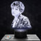 Lampe V B deko Zimmer Mädchen Lampe 3D V Bobjekt k-pop Korea Koreanischer Pop Geschenk gedämpftes Licht Nachtlicht deko Büro. Eigenartig Geschenk Weihnachten Teenager TOP