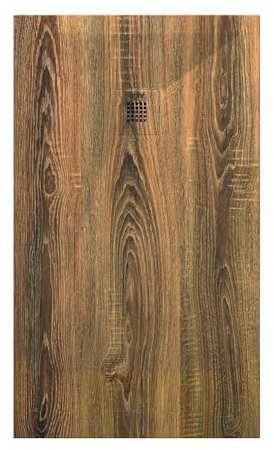 ONDEE - Piatto doccia NOLA3 - 80x120x3cm - Antiscivolo - Resina - Noce