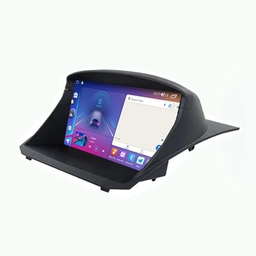 BOJONTN Android 11.0 Autoradio 2 DIN con Navi per Ford Fiesta 2009-2014, 9 Zoll Auto Radio Touch Display con Navigazione GPS, Wi-Fi, Bluetooth, USB, Telefono MirrorLink, Radio FM/AM (Size : U80)