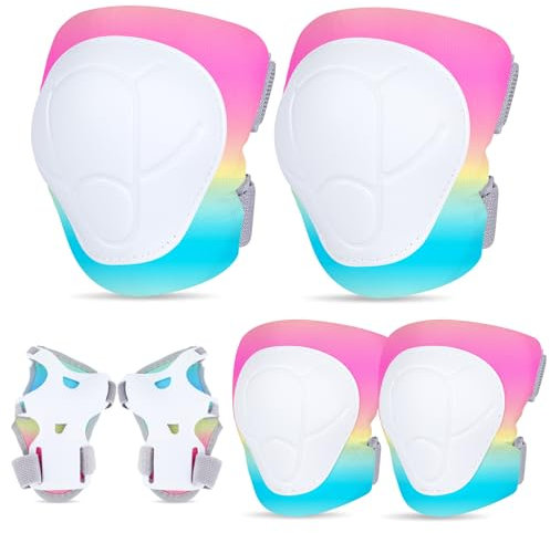 Unicorn Castle Protecciones Skate Niño Rodilleras Patines Niña Rodilleras y Coderas niño en línea Rodilleras y Coderas niño Protector