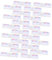 BESTonZON 144 Pcs Label Bottle Tags Daycare Bottle Labels Shower Bottle Decor Bottle Name Labels Water Bottle Stickers Drink Water Bottle Sticker Plastic