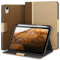 KingBlanc Hülle für iPad mini 7 (A17 Pro), iPad mini 7./6. Generation (2024/2021 8,3 Zoll) mit Pencil Halter, Smart Cover aus PU-Leder mit Standfunktion, Magnetverschluss, Beige