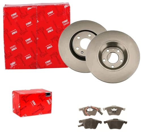 TRW Bremsscheiben 321mm + Beläge vorne passend für A6 4F C6 Limo + Avant