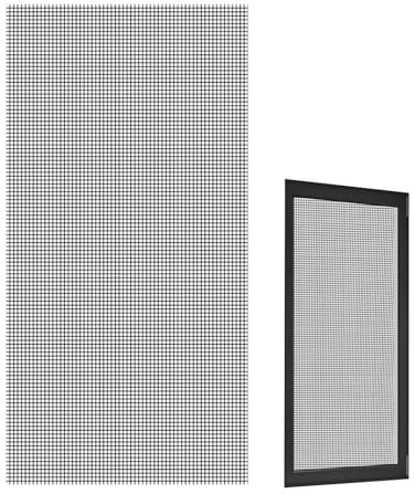 Rejilla para ventanas, para terrazas, estables, mosquitera resistente y segura para mascotas en puertas y ventanas