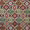 Kt KILOtela - Polsterstoff, Jacquard Gobelin, Stuhlbezug, Kissen, Kopfteil, Sofa, Taschen, verschleißfest, Nähen, 100 cm Länge x 280 cm Breite, Tribal, Mexiko, mehrfarbig, 1 Meter