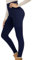 KONG JIMFAN Thermohose Winter Rot Schwarz Karierte Pyjamahose Goldene Strumpfhose Damen Skihose Schnittschutzhose Damen Thermohose Frauen Thermo Fleece Strumpfhose Damen(Marine,M)