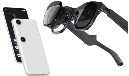 VEKELETE AR Glasses With 3-level Electrochromic Dimming 75g 120Hz 130inch Smart Glasses Gaming Monitor Glasses(Ar Beam Pro1)