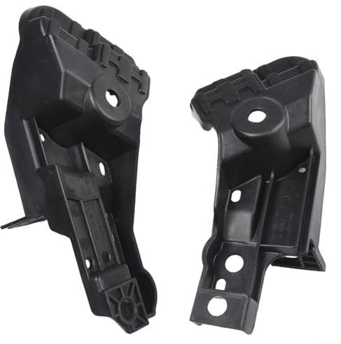 Frontgrill-Halterungen für die oberen Seiten, kompatibel mit Honda HRV 2016–2020 71151-TFT-H00, Außenkotflügelstütze, schwarzes ABS-Material