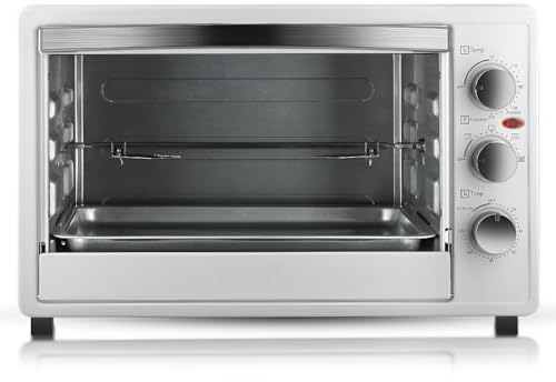 Friggitrice Ad Aria Multifunzionale Da 40 Litri For Forno Domestico, Cottura Automatica Intelligente, Cottura Visiva, Grande Capacità For Uso Familiare(White)