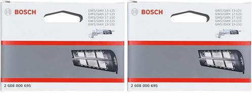 Bosch 1x Staubfilter GEN V SAG (Zubehör Winkelschleifer) (Packung mit 2)