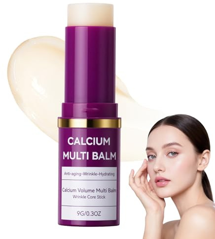 Beugo Calcium Multi Balm Volume, Anti-Âge Raffermissant Soins de la Peau pour Yeux, Pour Les Yeux Visage et Cou Traitement des Rides Hydratant Calcium Volume Multi Balm (1pcs)