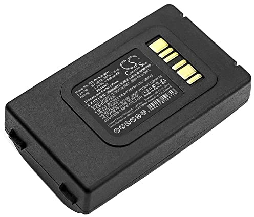 CS-DKA300BH Akku 6800mAh Kompatibel mit [Datalogic] Skorpio X3, Skorpio X4 Ersetzt 94ACC0046, 94ACC0048, BT-0015, BT-0016