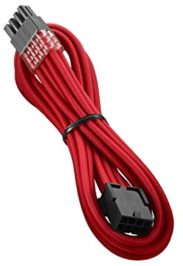 CableMod Kompatible PRO ModMesh 8-Pin PCIe Verlängerung - 45cm, rot