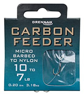 Drennan carbon feeder hooks to nylon