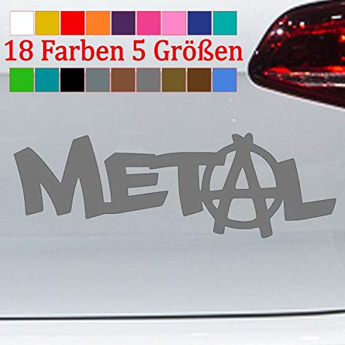 Heavy Metal Aufkleber Punk Shocker Sticker Wacken Onkelz Golf 18 Farben 5 Größe