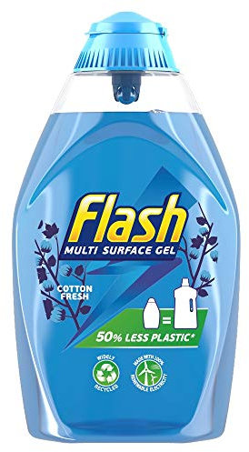 Flash Multi Surface Cleaning Gel, Cotton Fresh, 600ml