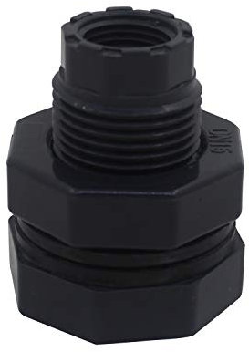 Pasamuros u pvc para tubo 20 25 32 40 50 63 75 90 110mm adaptador conector racor salida deposito agua roscado manguitos (1-1/4 inch rosca DN32 - OD40mm)
