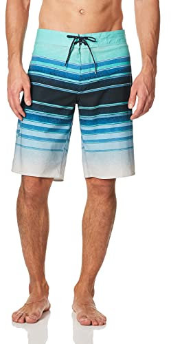 Billabong Men's Standard 20 Inch Outseam Performance Stretch All Day Pro Boardshort, Blue Heather, 31