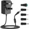 Gonine 24V 1.5A Power Supply Adapter,100~240V AC to DC 24 Volt 1.5 Amp Converter 24 vdc 1500mA 1000mA 800mA 600mA 400mA 200mA Wall Charger for LED Strip Light,Essential Oil Diffuser