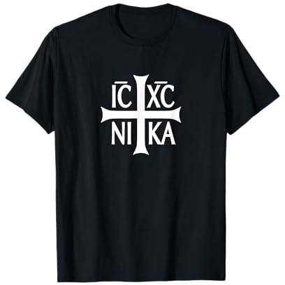 IC XC NIKA Kreuz christlich orthodox T-Shirt