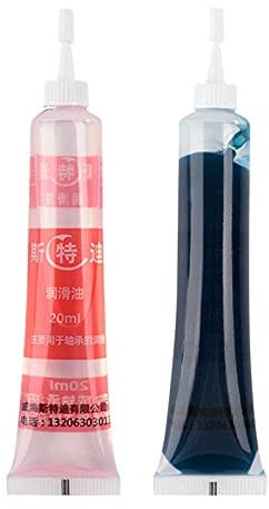 20 Ml Mehrzweckfett Rollenöl Schmiermittel, Angelrolle Öl- Und Fett-Kit Flüssiges Schmieröl Spinnrad Reparatur Festfett Flüssigschmiermittel