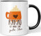JUNIWORDS Tasse, Kakao ist Immer eine Gute Idee, Wähle Farbe, Schwarz