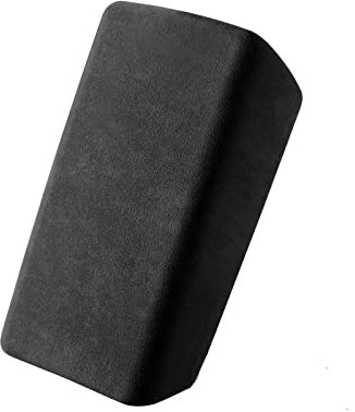Alfanxi Armrest Box Cover Italy Alcantara Material Armrest Case Protector Compatible with Tesla Model 3/Model Y (Black)