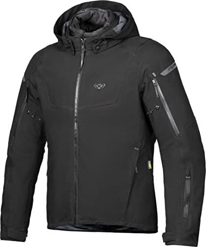 Ixon Burning Motorrad Textiljacke (Black,M)
