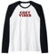 Cozy Vibes Winter-Snuggle Hygge, Rot und Schwarz Raglan
