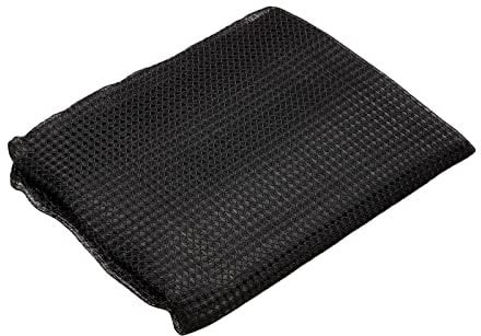 PATIKIL 47.2 x 78.7 Air Conditioner Air Filter Material, Plastic Dustproof Filtering Mesh Screen Replacement for Air Conditioning, Black